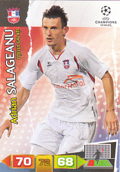 Adrian Salageanu FC Otelul Galati 2011/12 Panini Adrenalyn XL CL #206